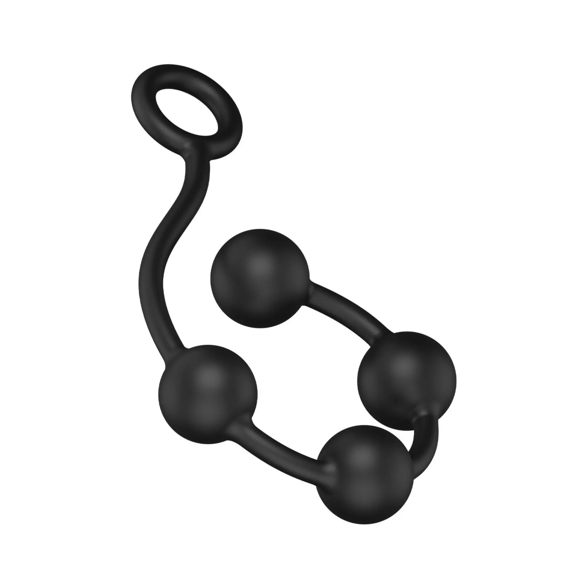 Nexus Excite Anal Beads Medium – 24 cm mot vit bakgrund