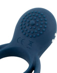 Detaljbild på Boners Cock Ring med Vibrationer Blue