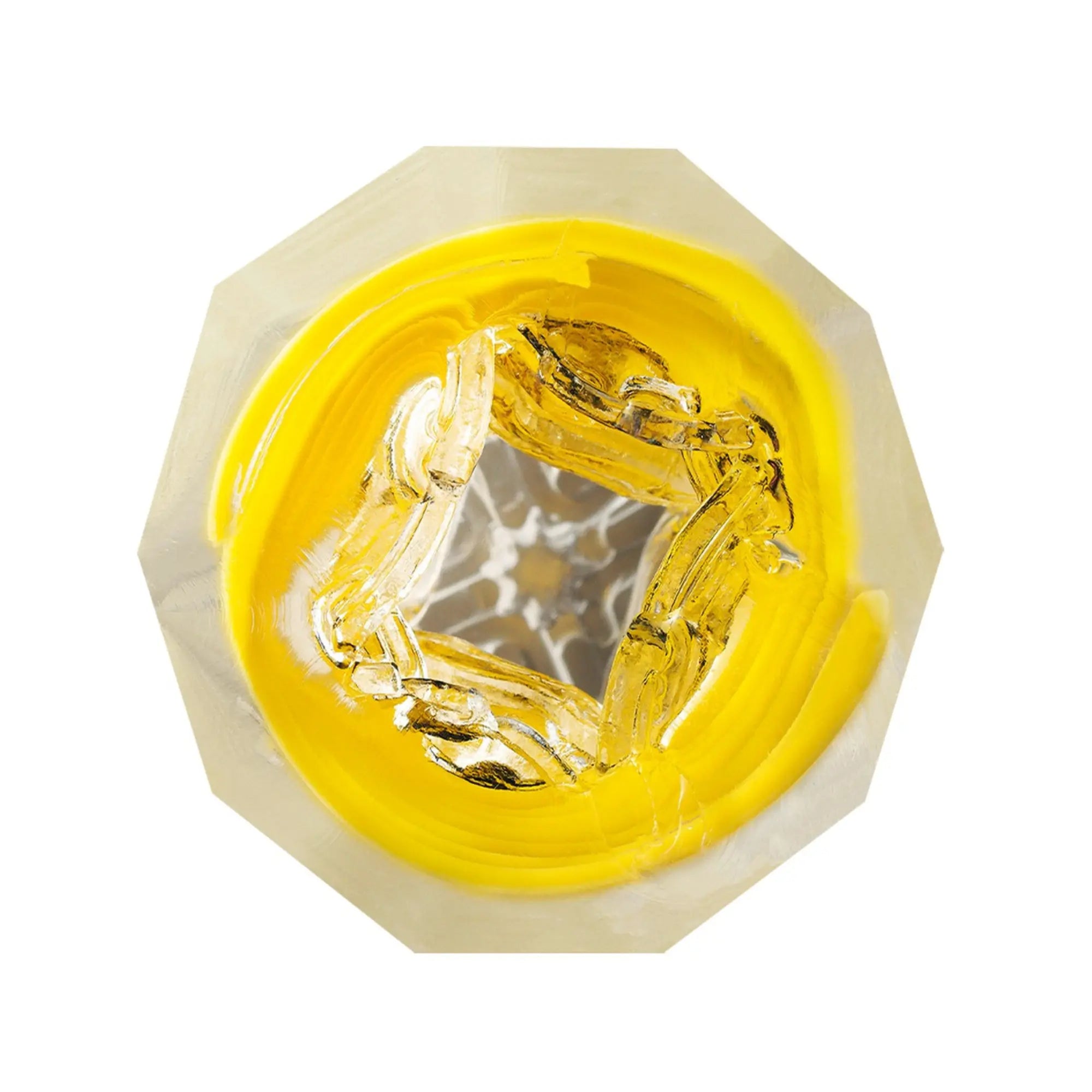 Närbild på Tenga Spinner DX Bumps Masturbator