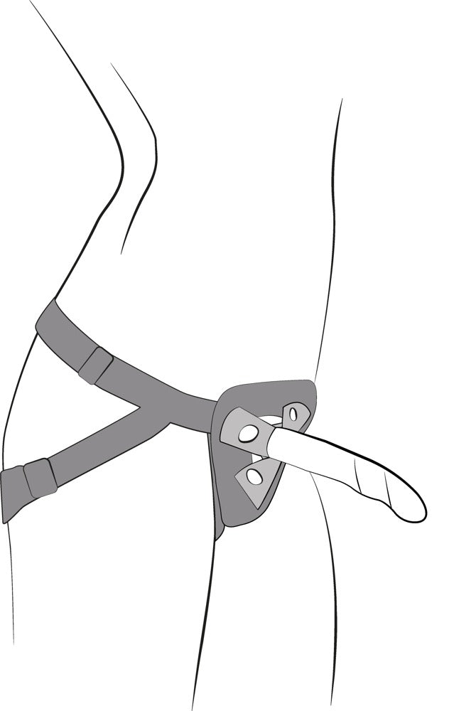 ROMP Piccolo Pegging Kit – justerbar strap-on-sele