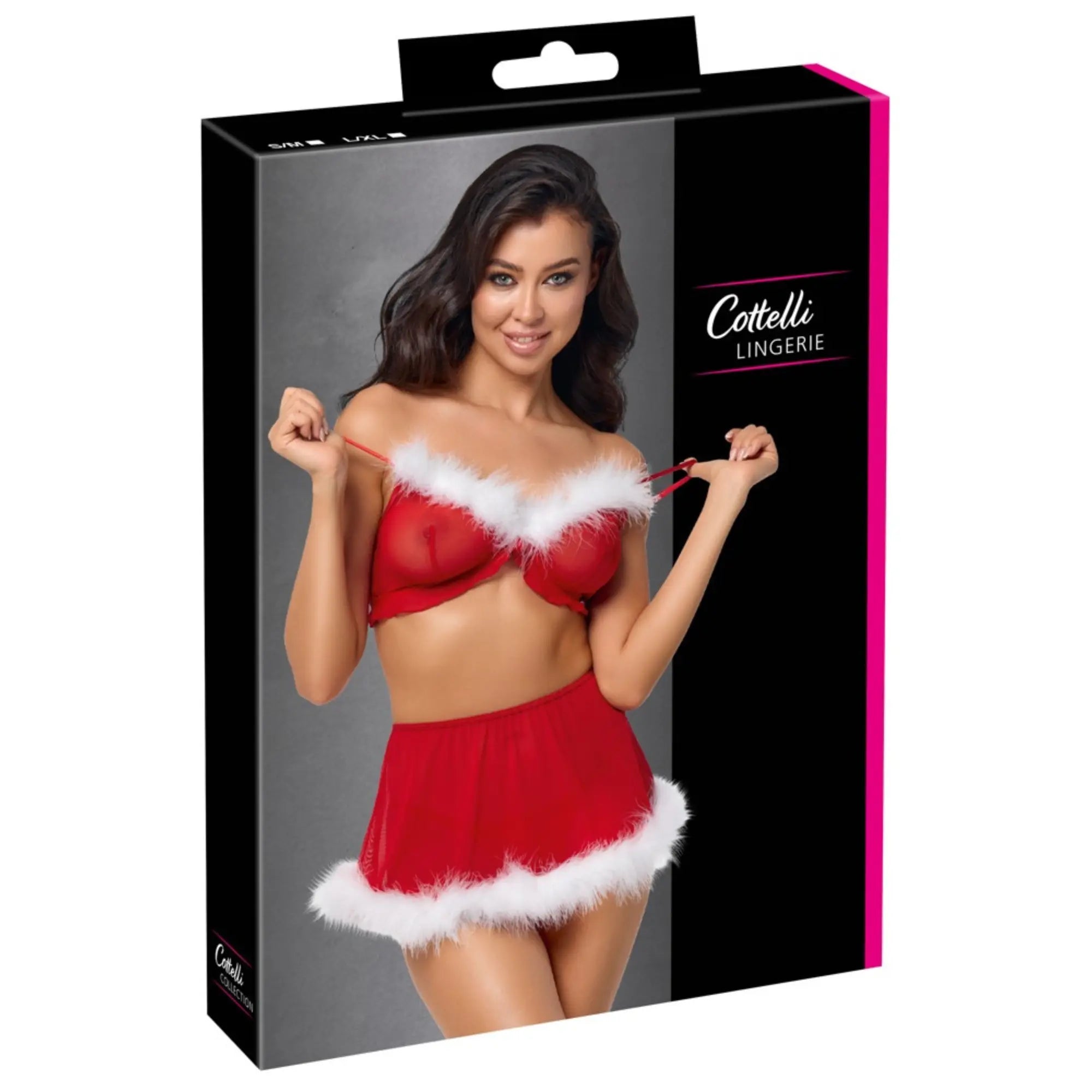 Kartongbild på Cottelli Lingerie X-Mas Set