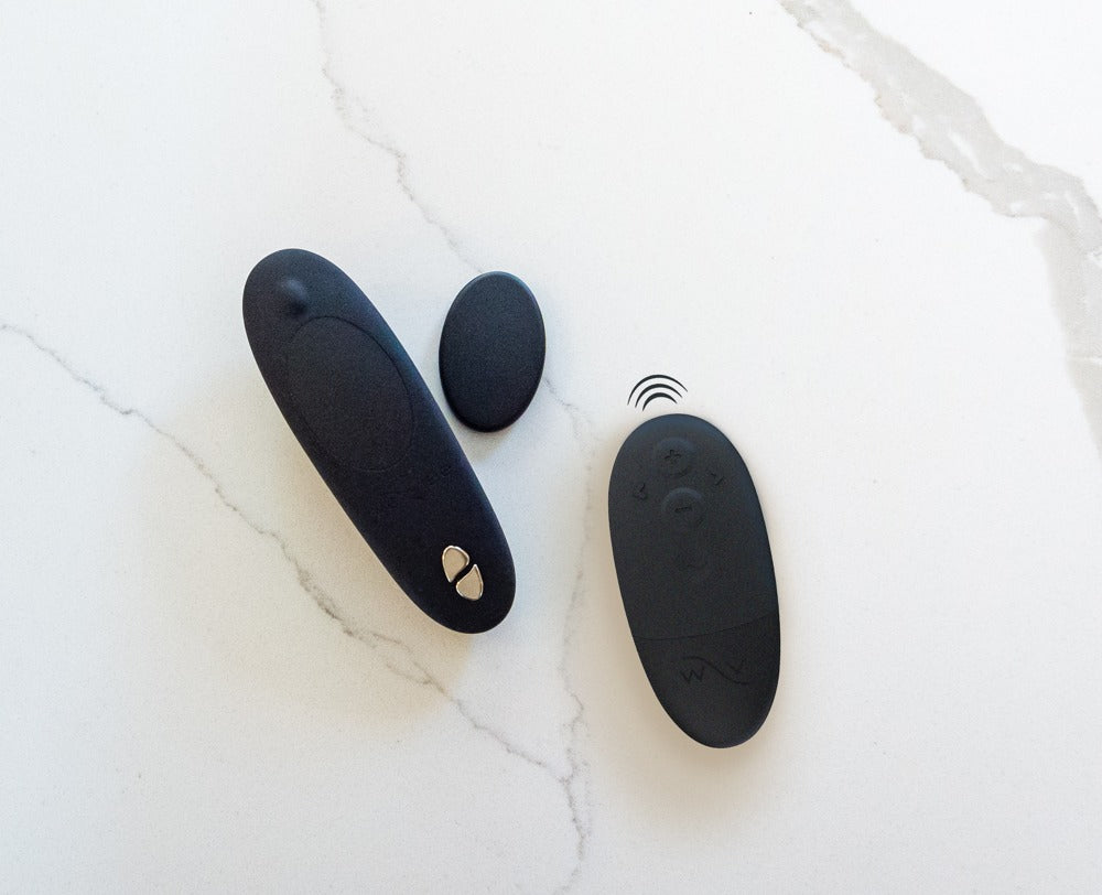 We-Vibe Moxie+ Satin Black styrs via We-Vibe-appen även på distans