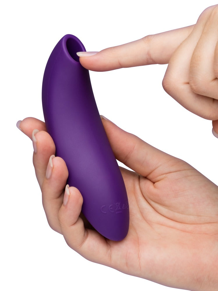 We-Vibe Melt 2 app-styrd lufttrycksvibrator, lila silikon