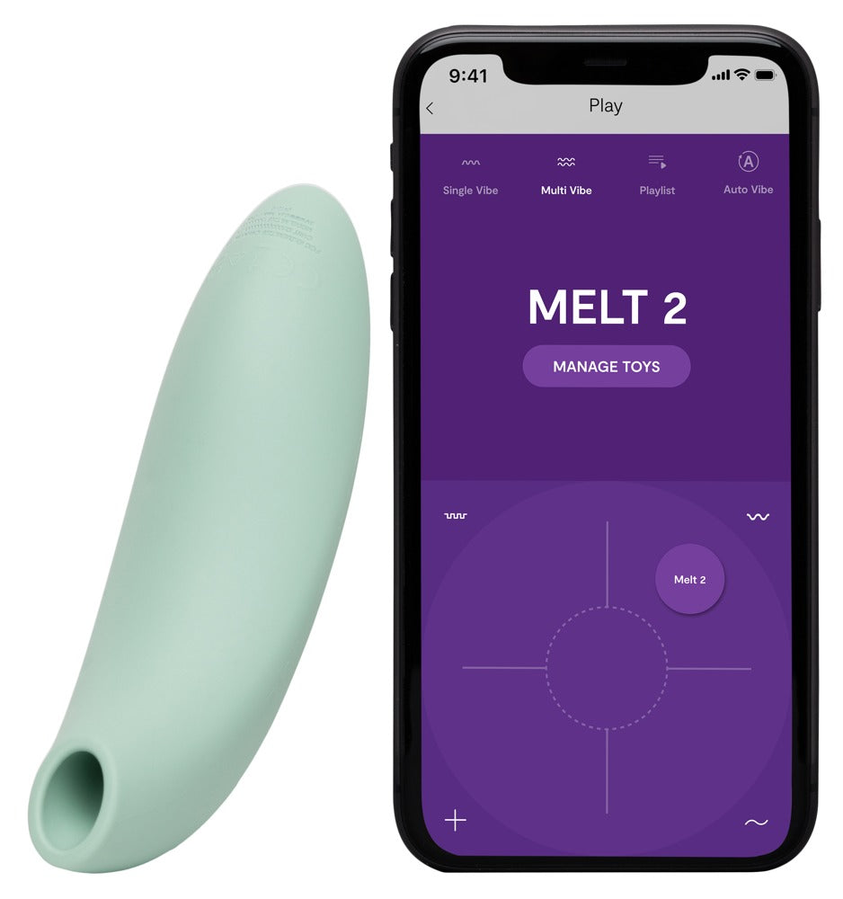 We-Vibe Melt 2 grön med Smart Silence och knappstyrning