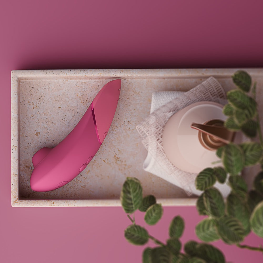 Womanizer Next rosa, vattentät lufttrycksvibrator