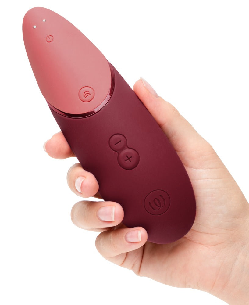 Womanizer Next röd med 14 nivåer och Climax Control