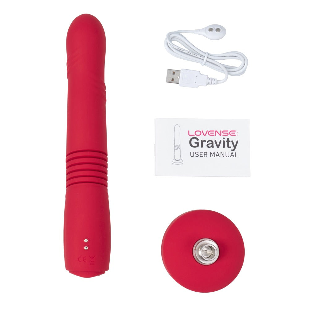 Lovense Gravity styrs via Lovense-appen och på distans