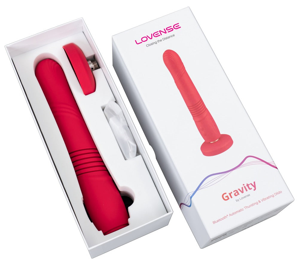 Förpackning till Lovense Gravity Thrusting Dildo