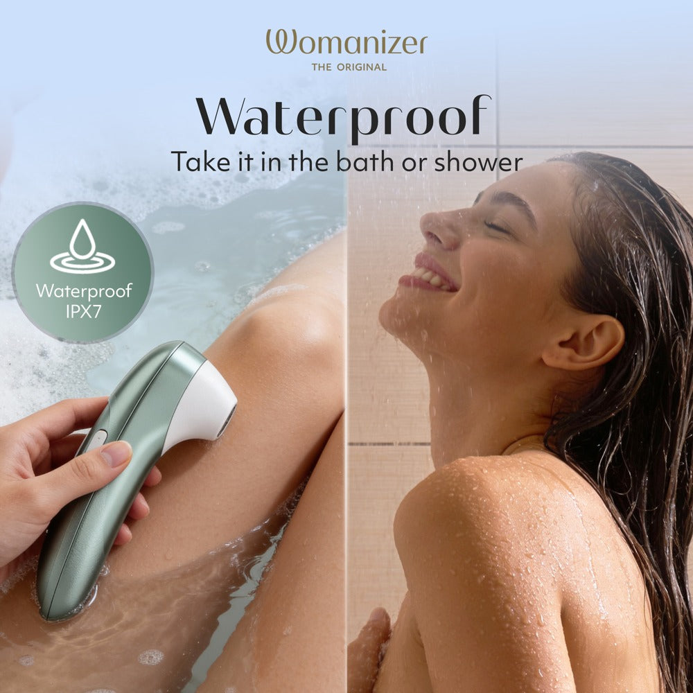 Womanizer Pro turkos, uppladdningsbar via USB