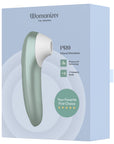 Womanizer Pro lufttrycksvibrator med förpackning, turkos