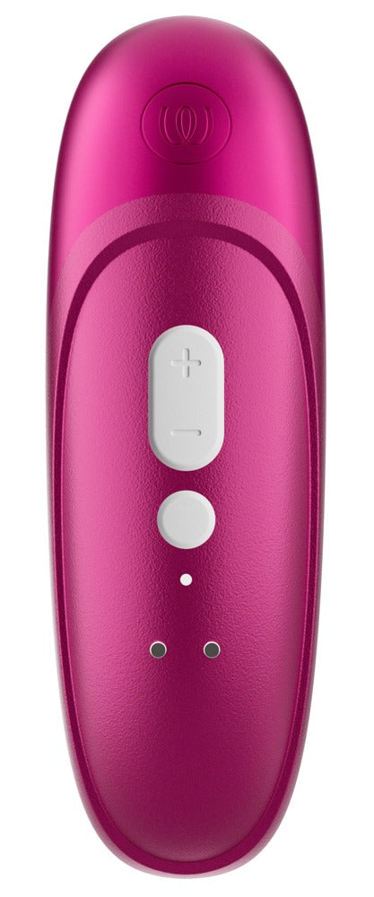Womanizer Pro i rosa med mjuk silikonöppning