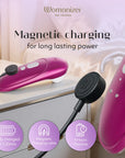 Womanizer Pro – vattentät klitorisstimulator i rosa