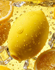 Gul ROMP Lemon Crush lufttrycksvibrator, sidovy