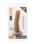 Bild på kartongen till Dr. Skin Realistic Dildo Mocha 14 cm