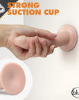 Dr. Skin Realistic Dildo Flesh 19,5 cm Självsmörjande med stark sugkopp