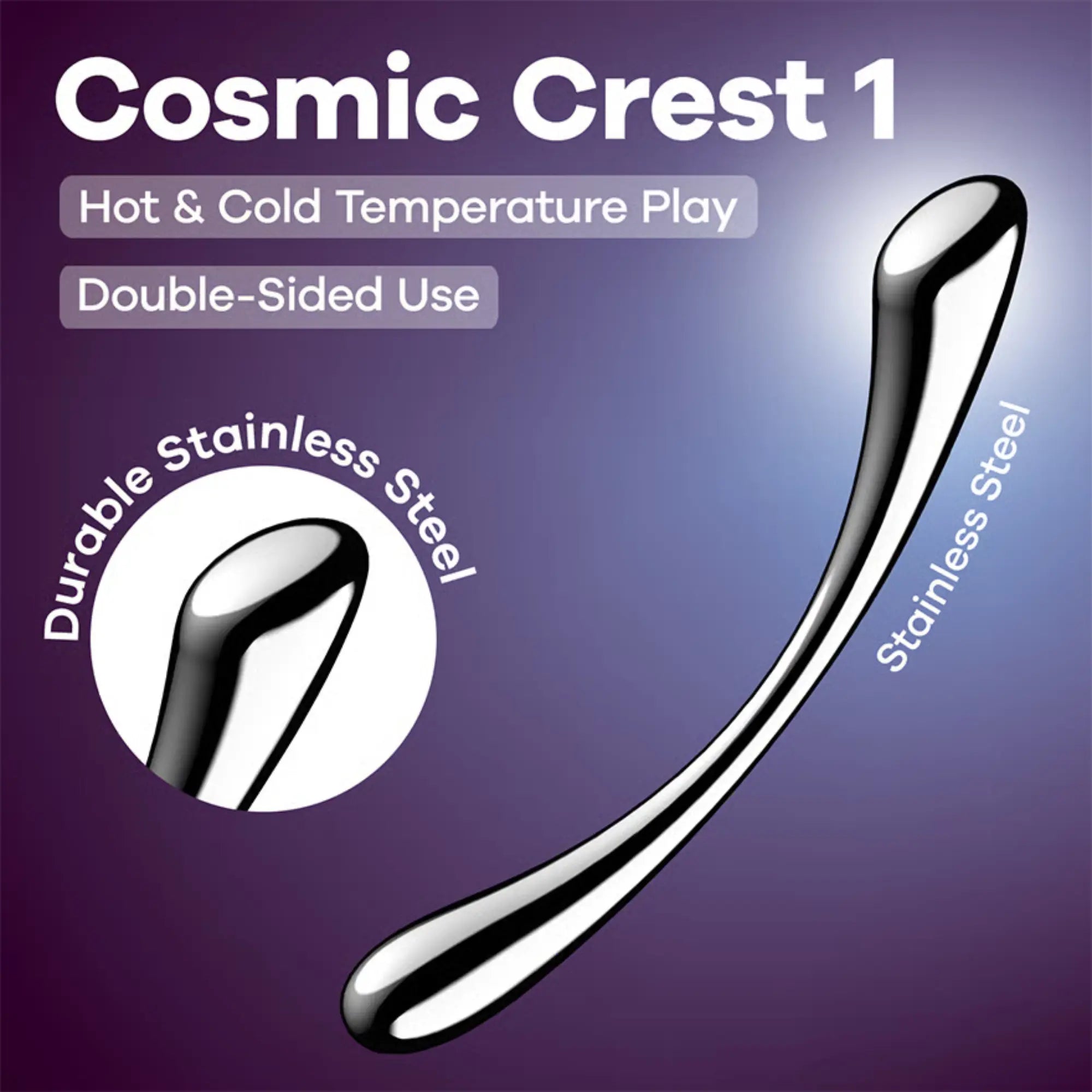 Säljande banner för Satisfyer Cosmic Crest 1
