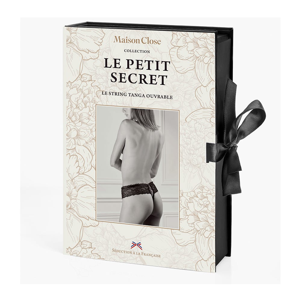 Le Petit Secret Le String Tanga Ouvrable