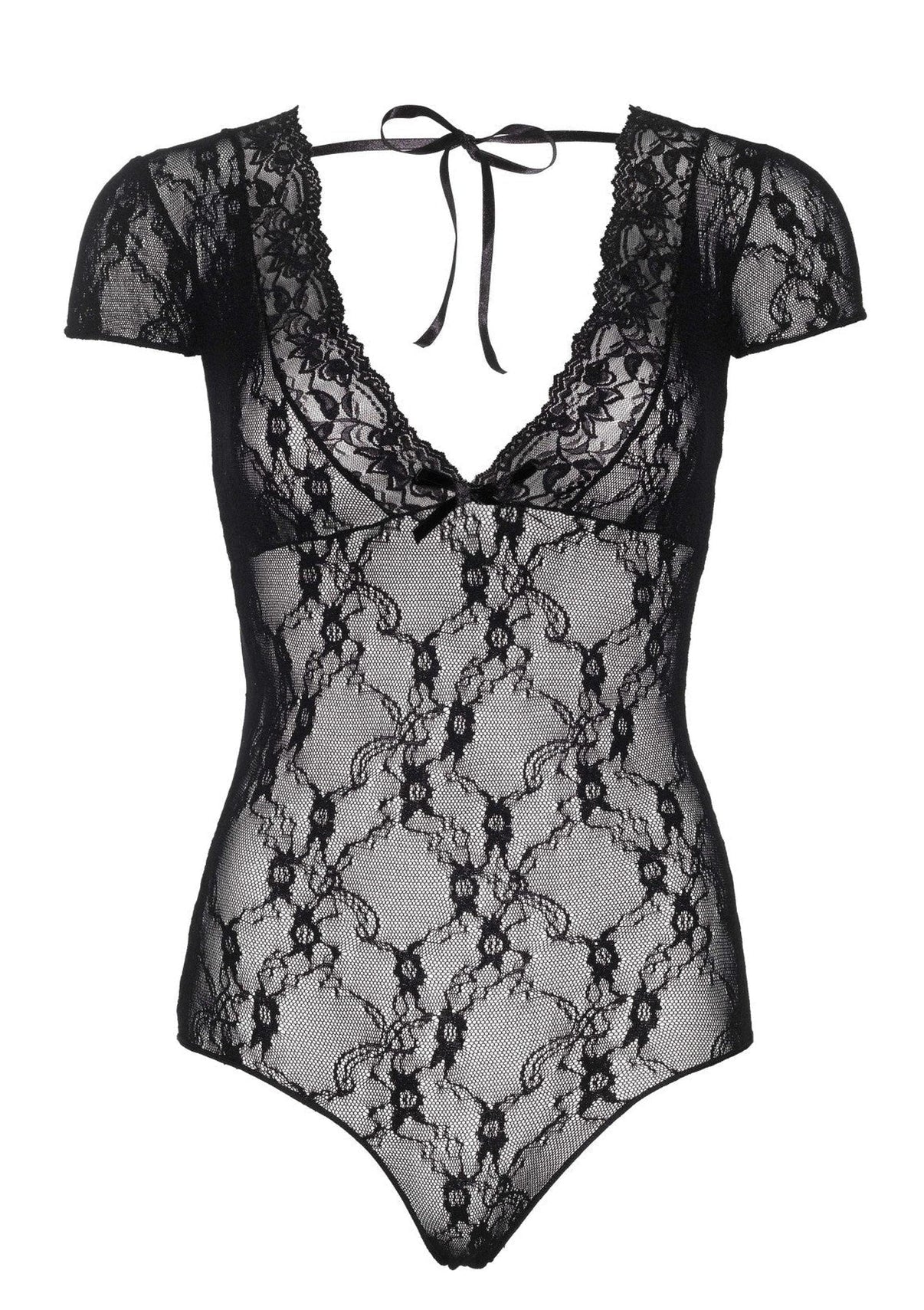 Produktbild på Floral Lace Backless Teddy