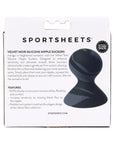 Baksidan av kartongen till Sportsheets Velvet Noir Silicone Nipple Suckers