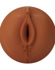 Autoblow A.I. Silicone Vagina Sleeve - Brown