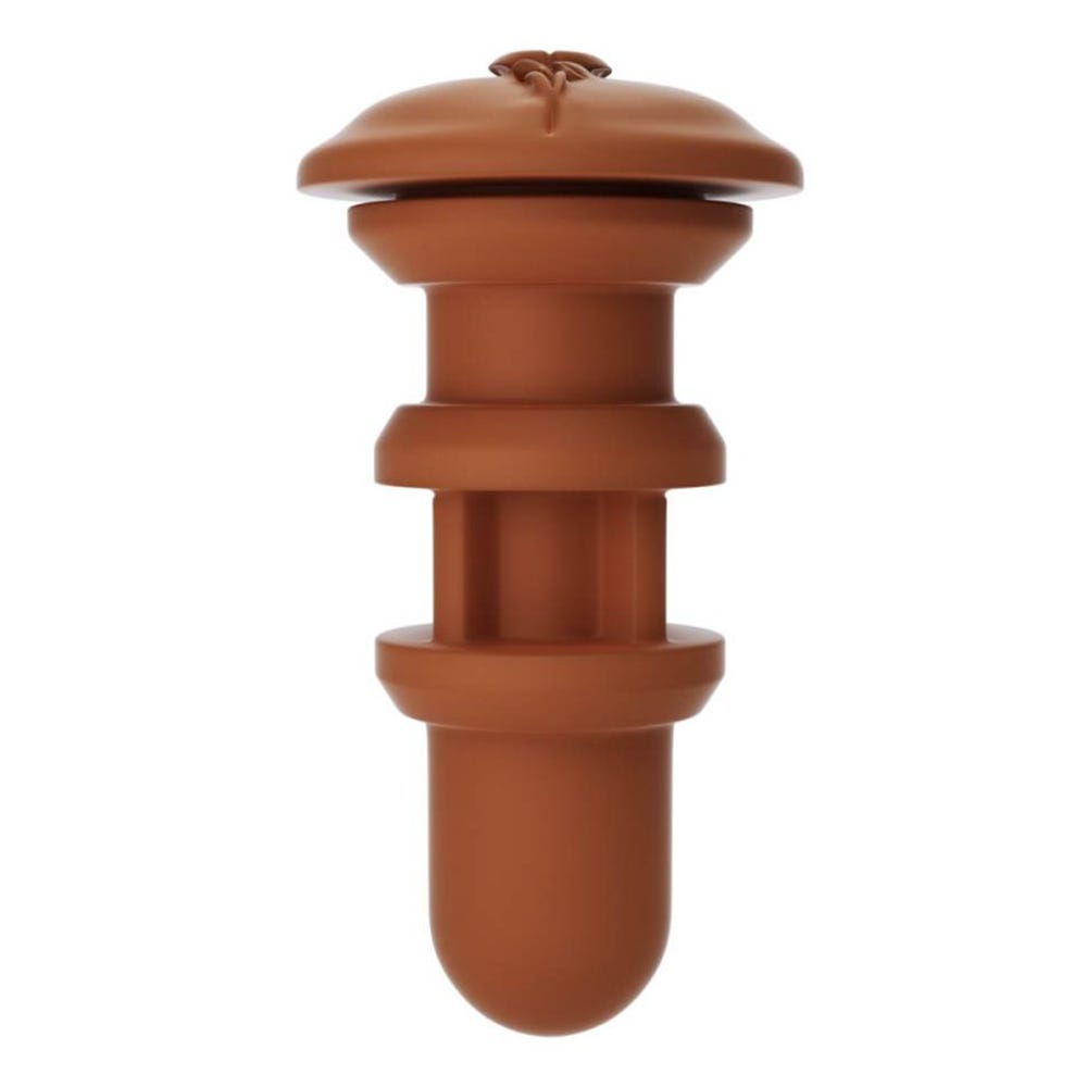 Autoblow A.I. Silicone Vagina Sleeve - Brown