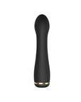 Elite Juliette G-punktvibrator baksida ståendes mot vit bakgrund.