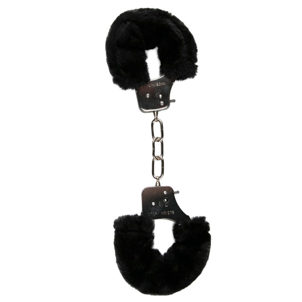 Köp Furry Handcuffs Black på Lustly.se 