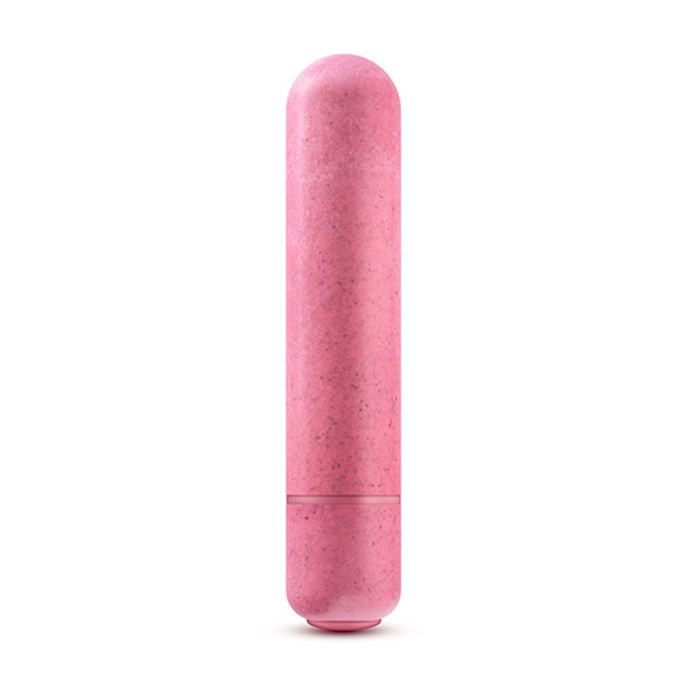 GAIA ECO Bullet Coral Klitorisvibrator ståendes mot vit bakgrund.