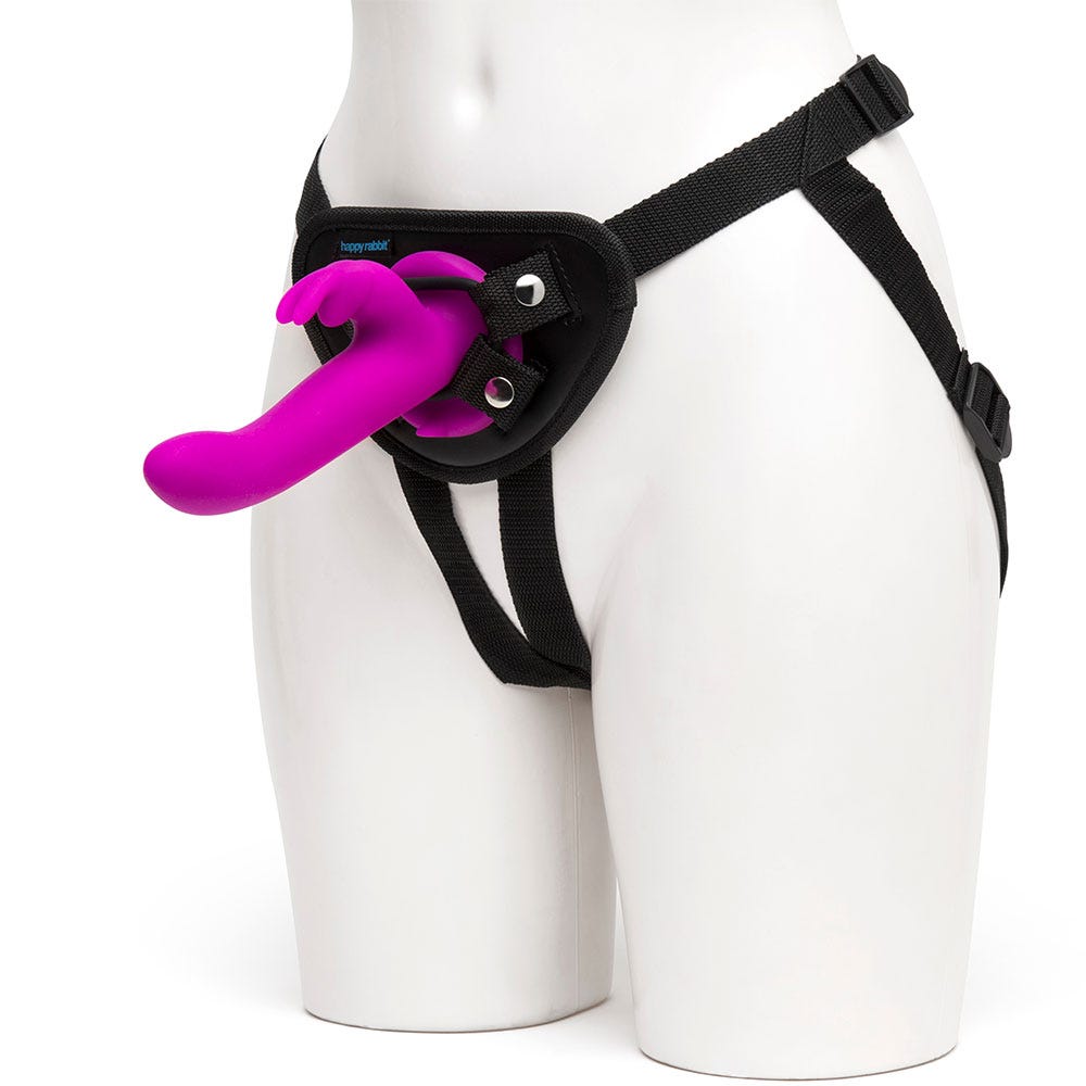 Happy Rabbit Vibrating Strap-on Kit