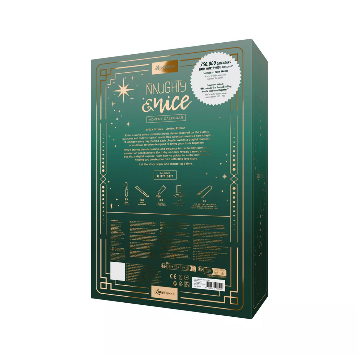 Naughty &amp; Nice Adventskalender 2026 – Spicy Stories