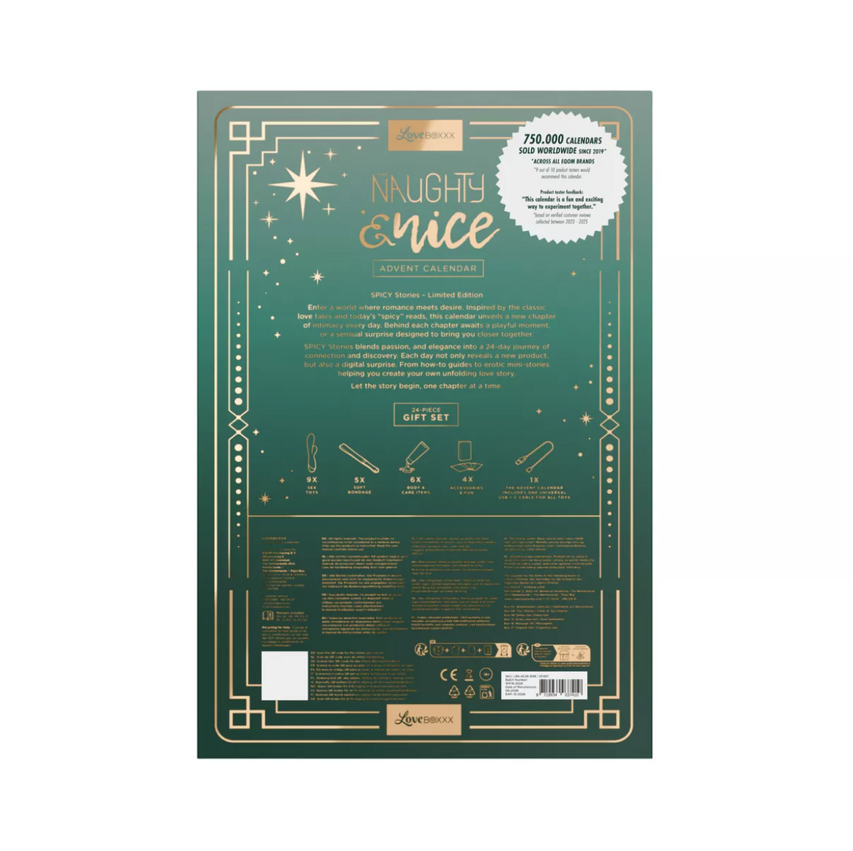 Naughty &amp; Nice Adventskalender 2026 – Spicy Stories