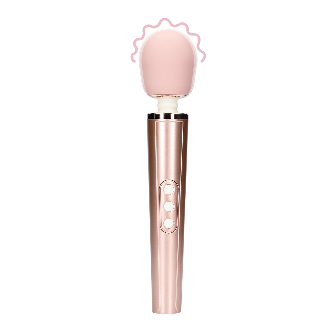 Loveline wandvibrator Rose Pink för kropp och ömma muskler