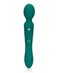 Loveline Double-Sided Vibrating Wand med 10 lägen, grön