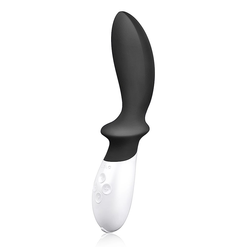 LELO Loki Obsidian Black ståendes mot vit bakgrund.