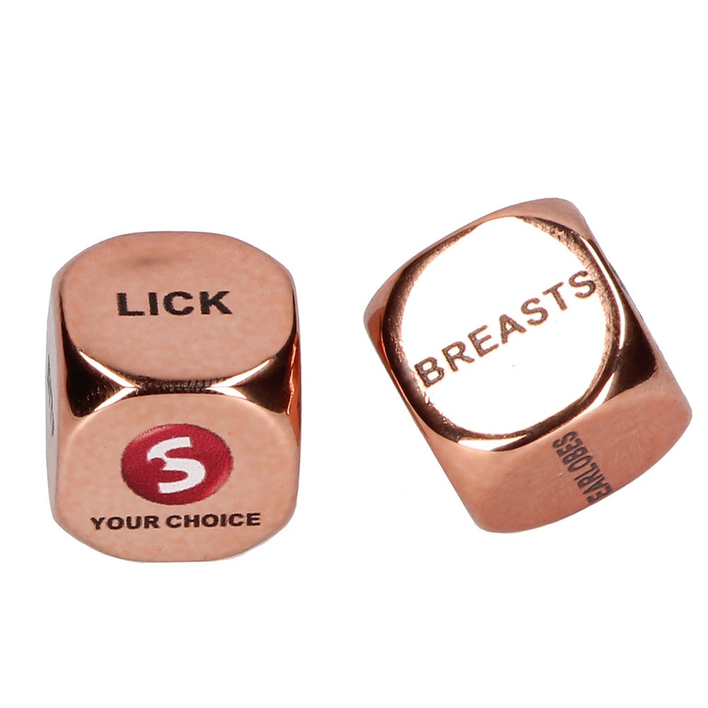 köp Love Dice Rose Gold hos lustly.se