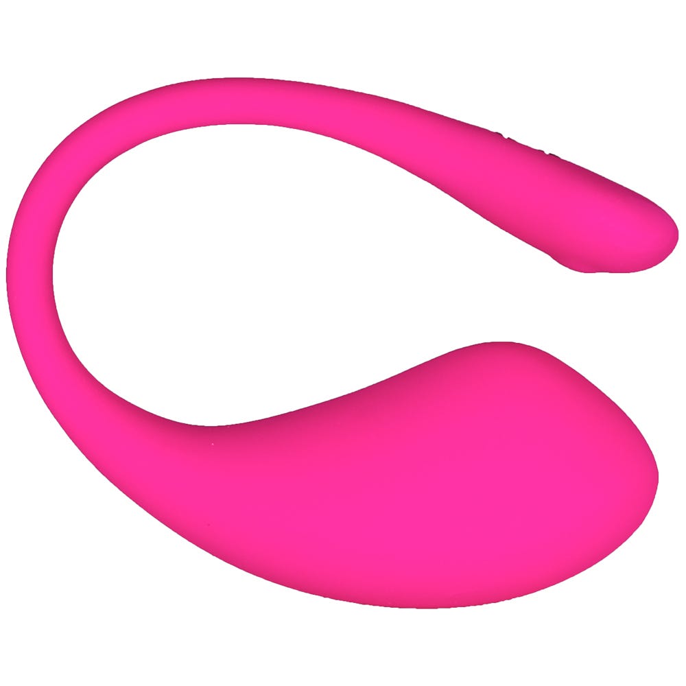 Lovense Lush 3 Vibrator ståendes mot vit bakgrund.