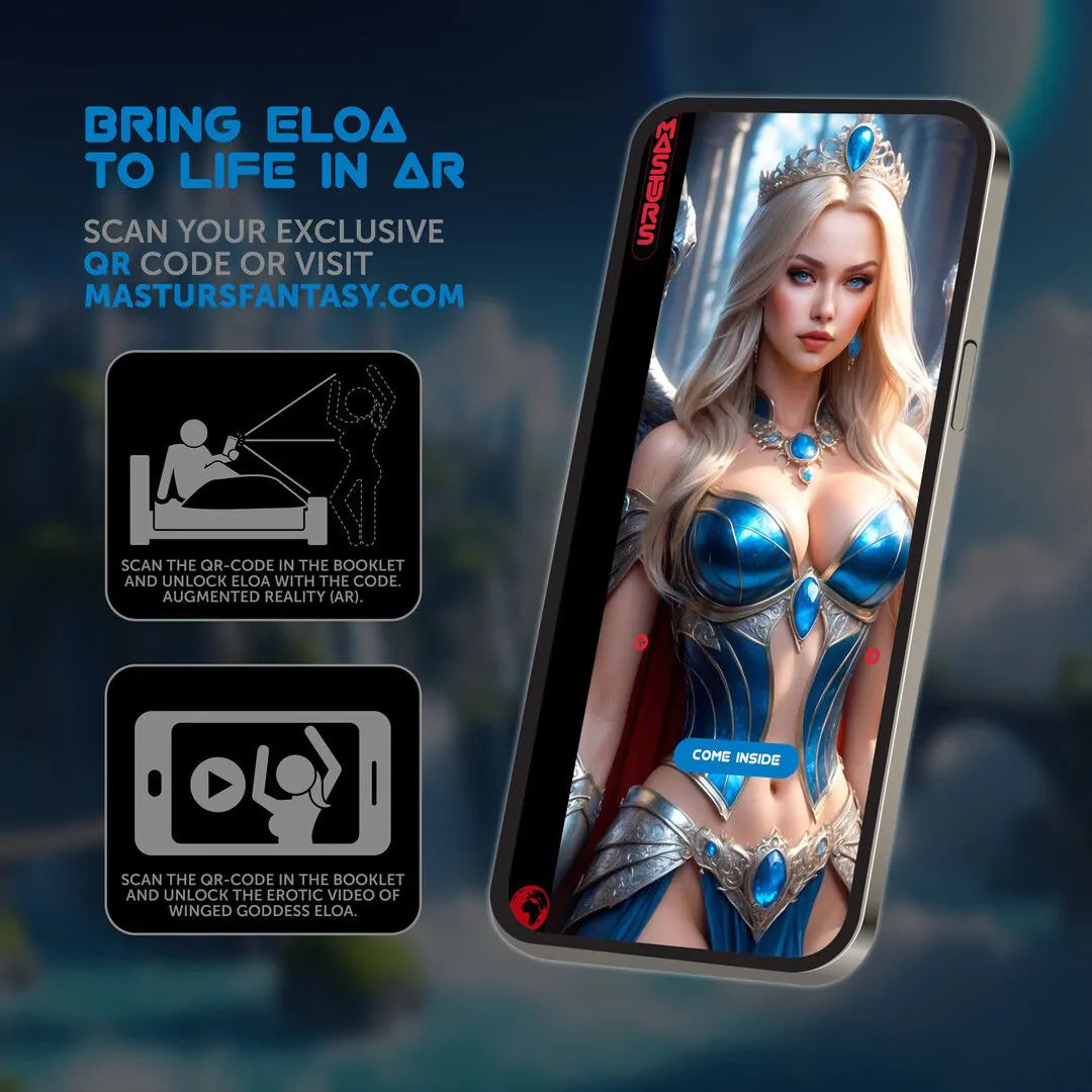 Koppla Masturs Eloa Winged Goddess Masturbator med AR