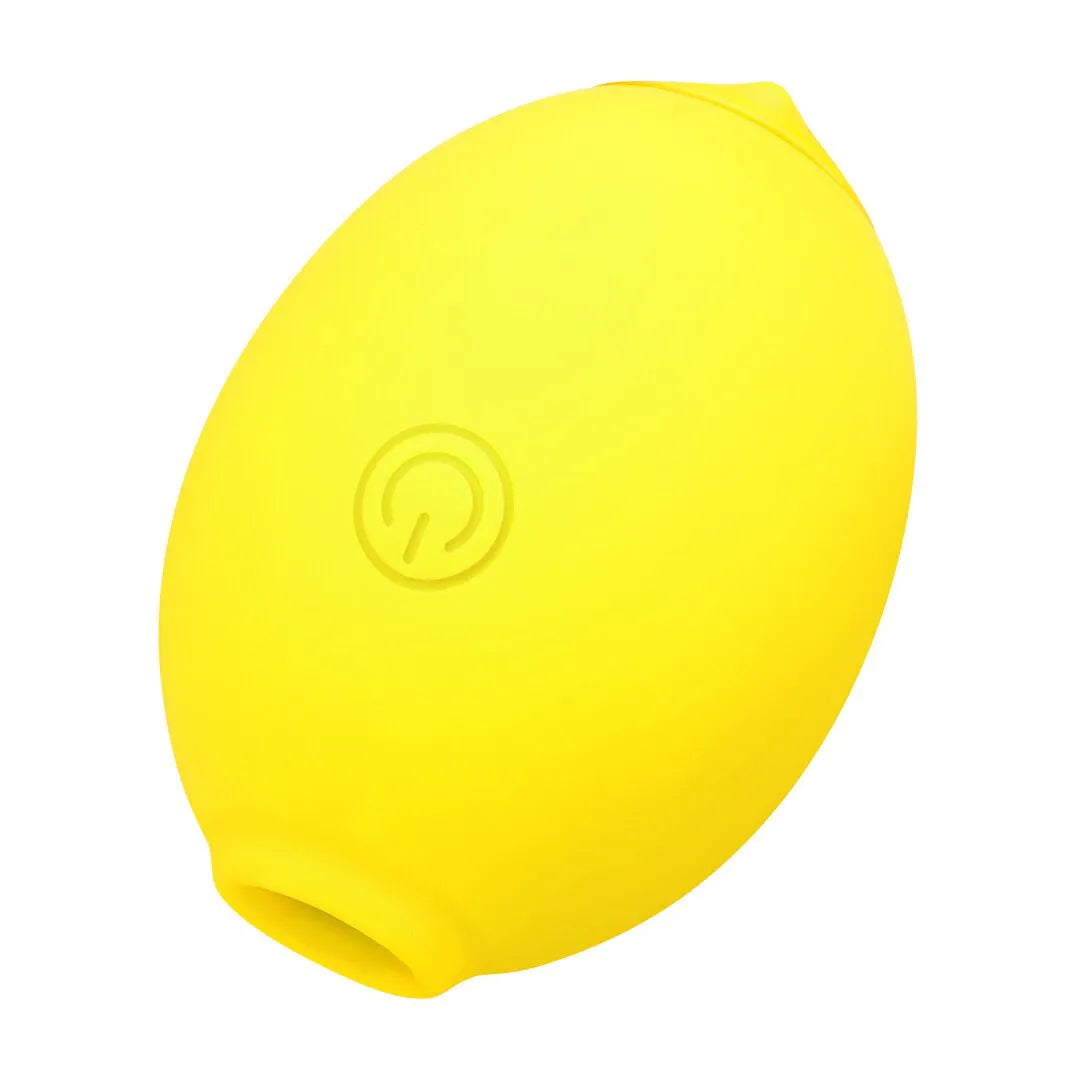 The Lemon Lufttrycksvibrator i gult, citronformad klitorisstimulator