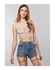 Maze Shorts Garter Brun