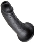 King Cock Dildo 15 cm Black sidvinkel mot vit bakgrund.