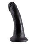 King Cock Dildo 15 cm Black stående mot vit bakgrund.