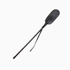 Oval Riding Crop i svart – ridspö i veganläder med oval platta