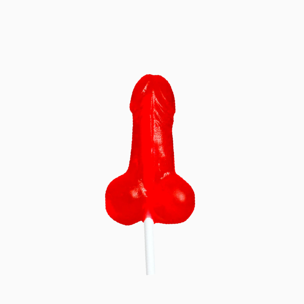 Strawberry Jelly Penis Lollipop – rolig godisklubba med jordgubbssmak