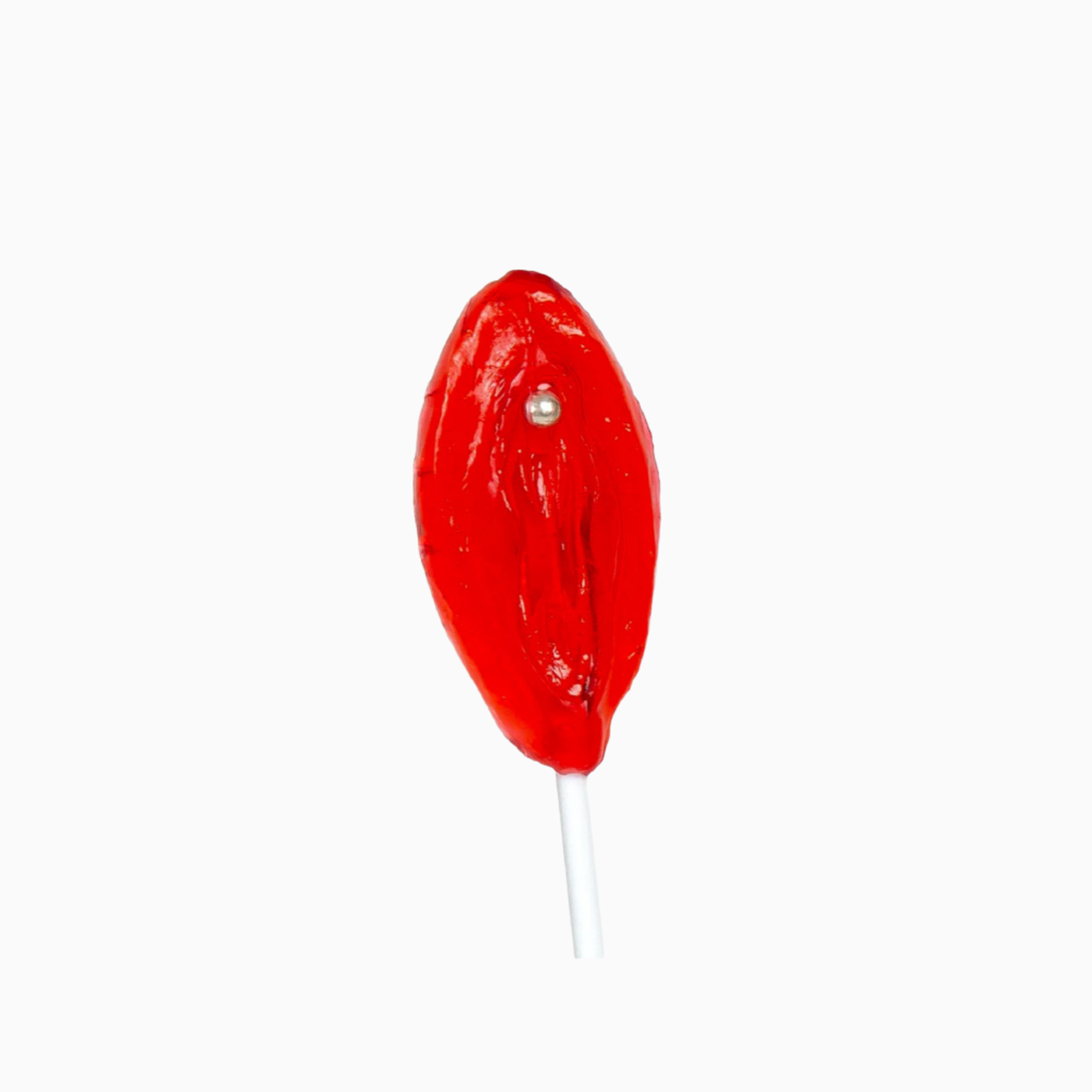Strawberry Jelly Vulva Lollipop – rolig godisklubba med jordgubbssmak