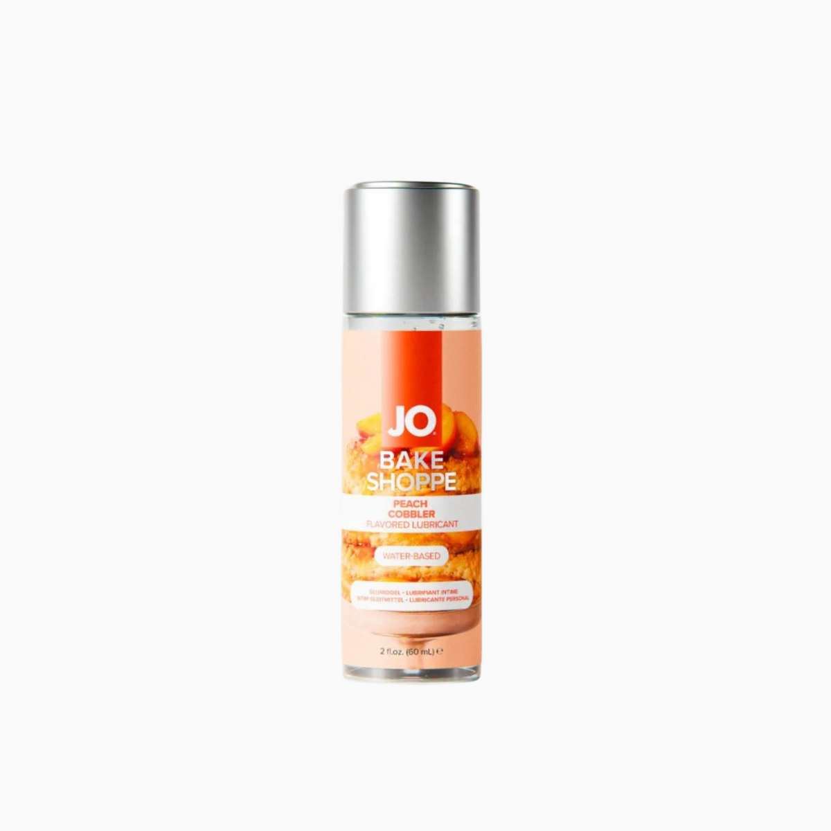 JO Bake Shoppe Peach Cobbler smaksatt glidmedel, 60 ml