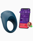 We-Vibe Pivot 2 vibrerande penisring i blått