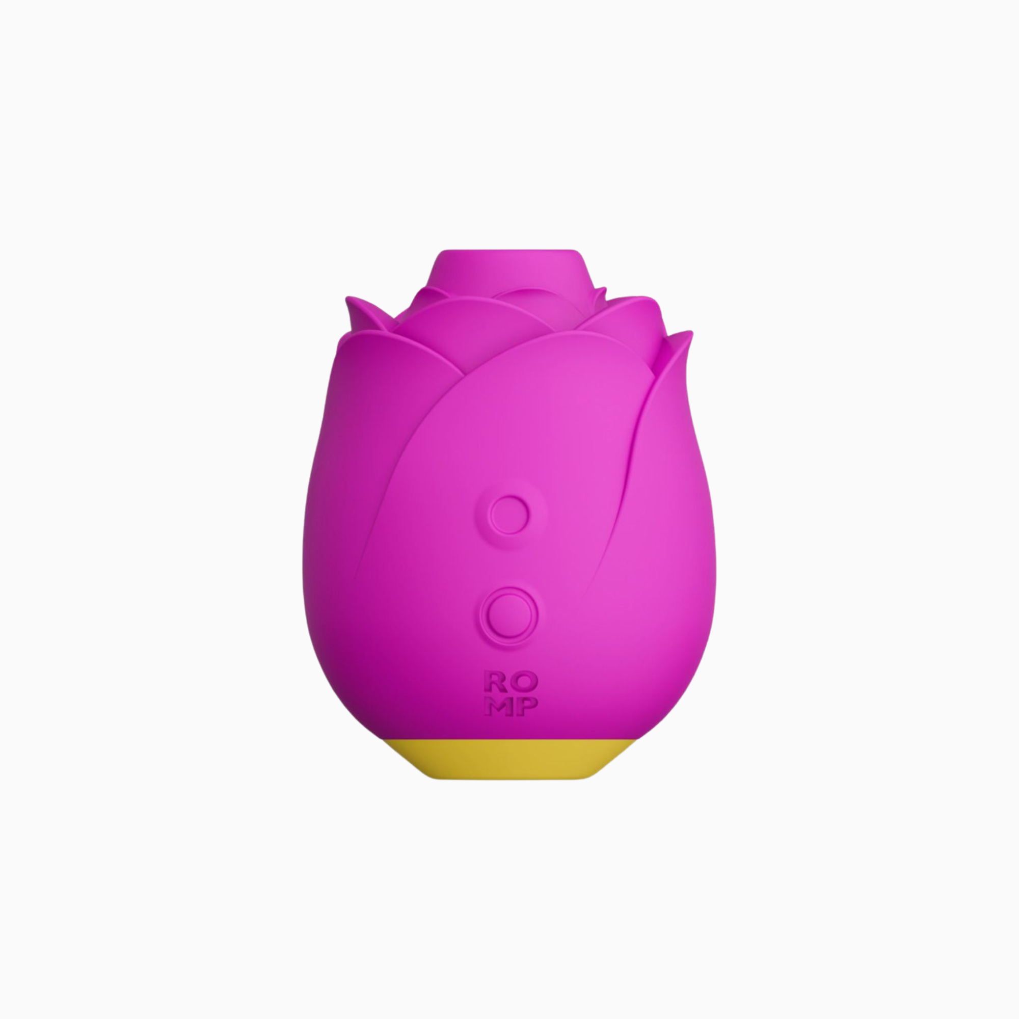 ROMP Rose lufttrycksvibrator i rosa, rosformad klitorisstimulator