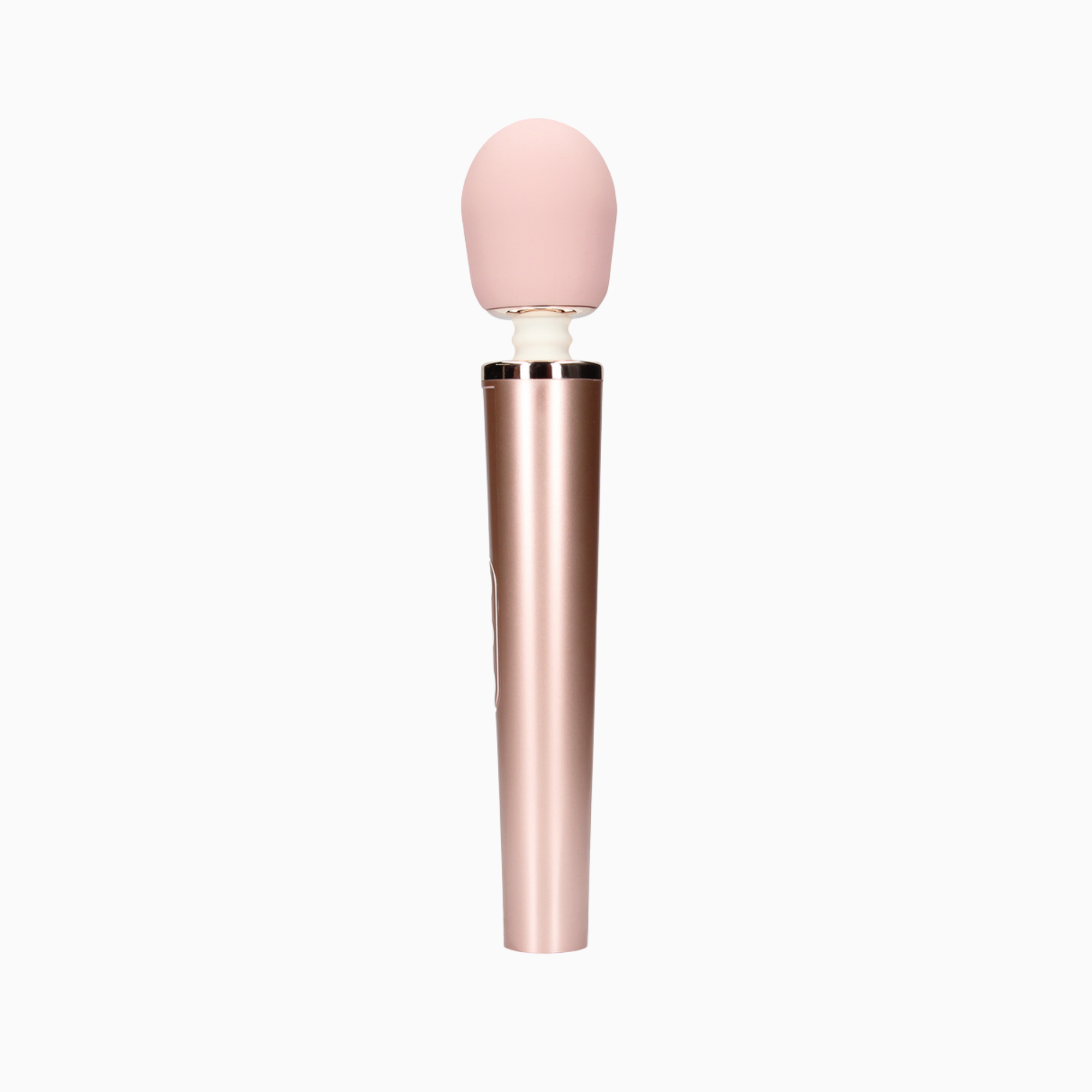 Loveline wandvibrator i Rose Pink med stort silikonhuvud