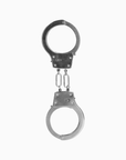 Ouch! Metal Hand Cuffs i silver – klassiska metallhandbojor