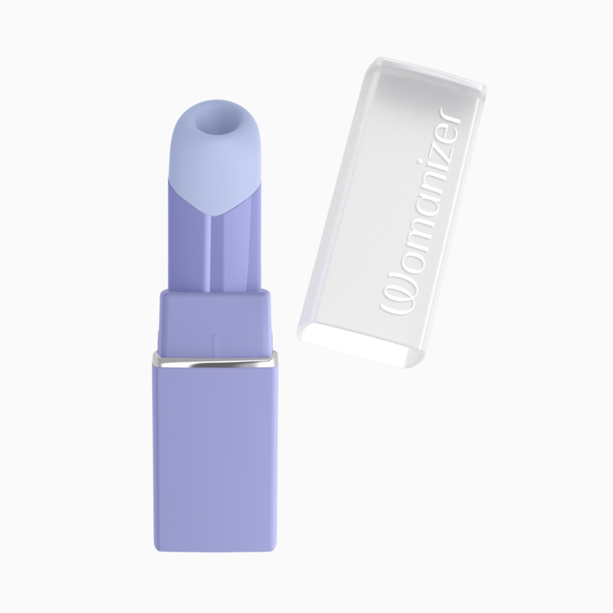 Womanizer Beauty – lufttrycksvibrator i lila läppstiftsdesign